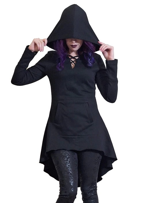 Necessary Evil Anaisa Hoodie Dress