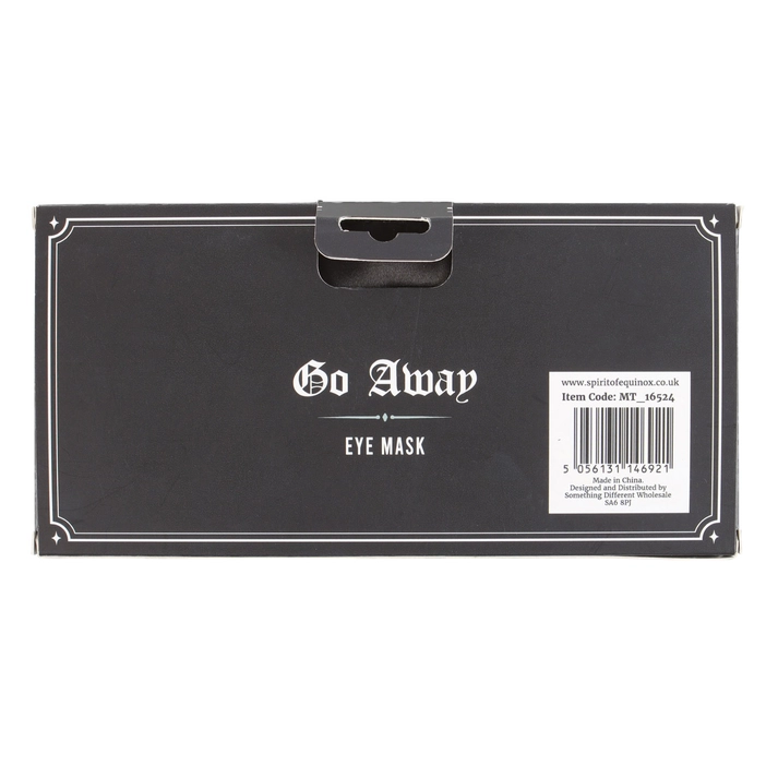 Spirit of Equinox Go Away Sleep Mask - Image 6