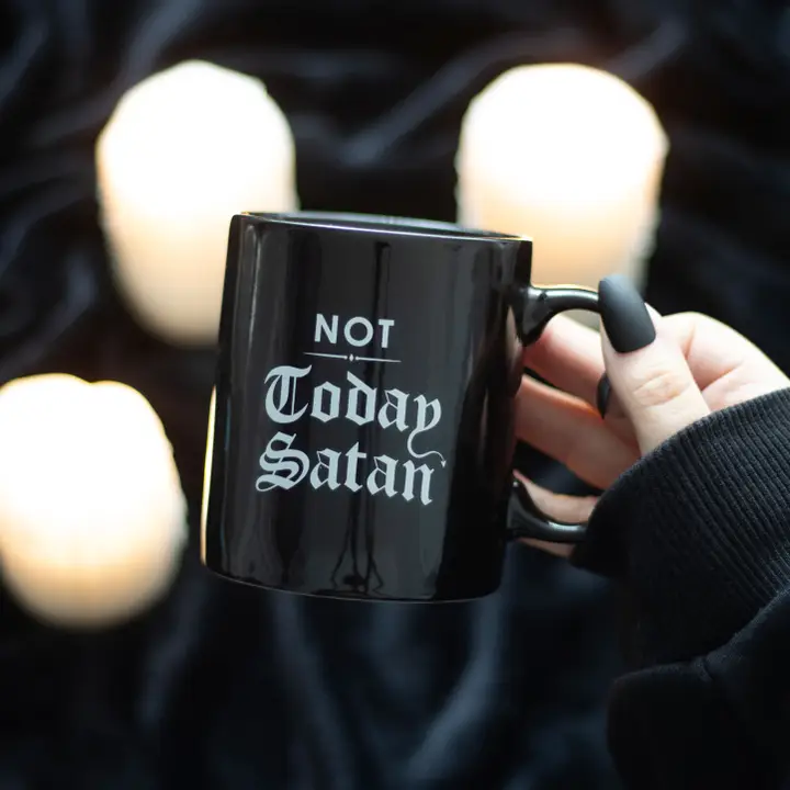 Spirit of Equinox Not Today Satan Mug