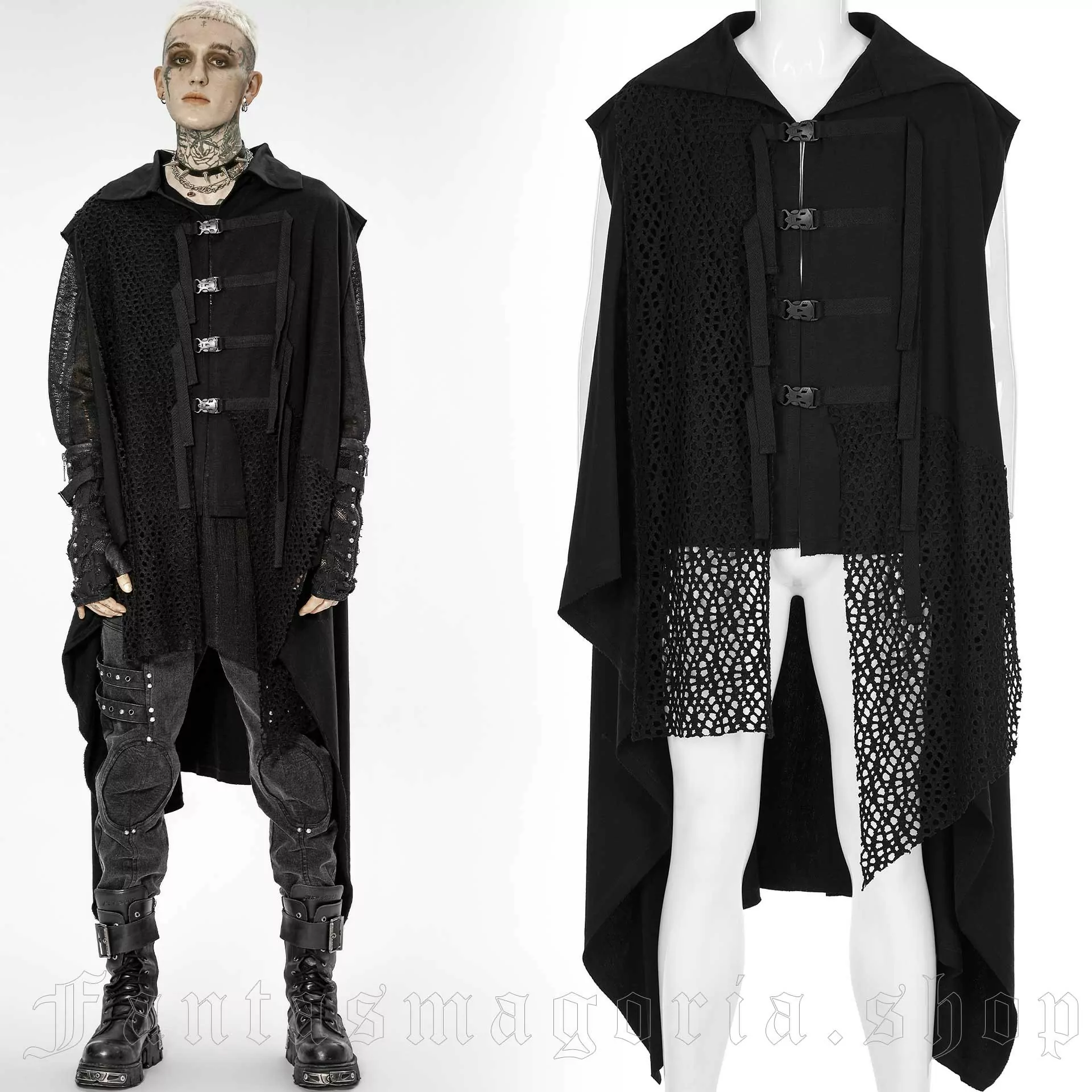 Punk Rave Nomads Tribe Vest