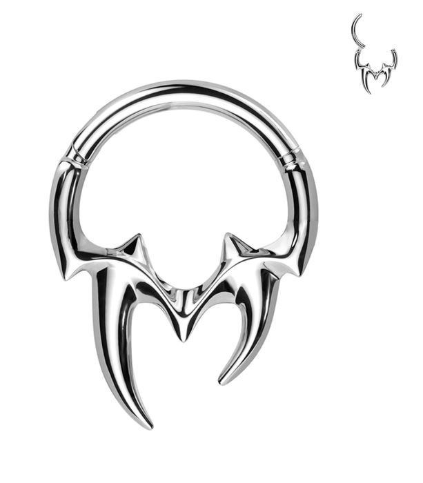 Septumring Clicker Dentes Argenti