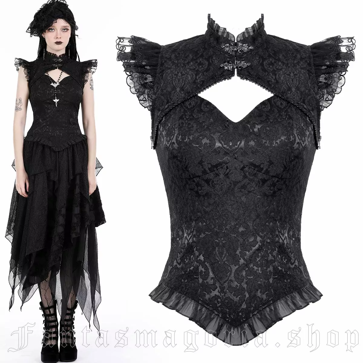 Dark in Love Dark Lyrics Corset Top