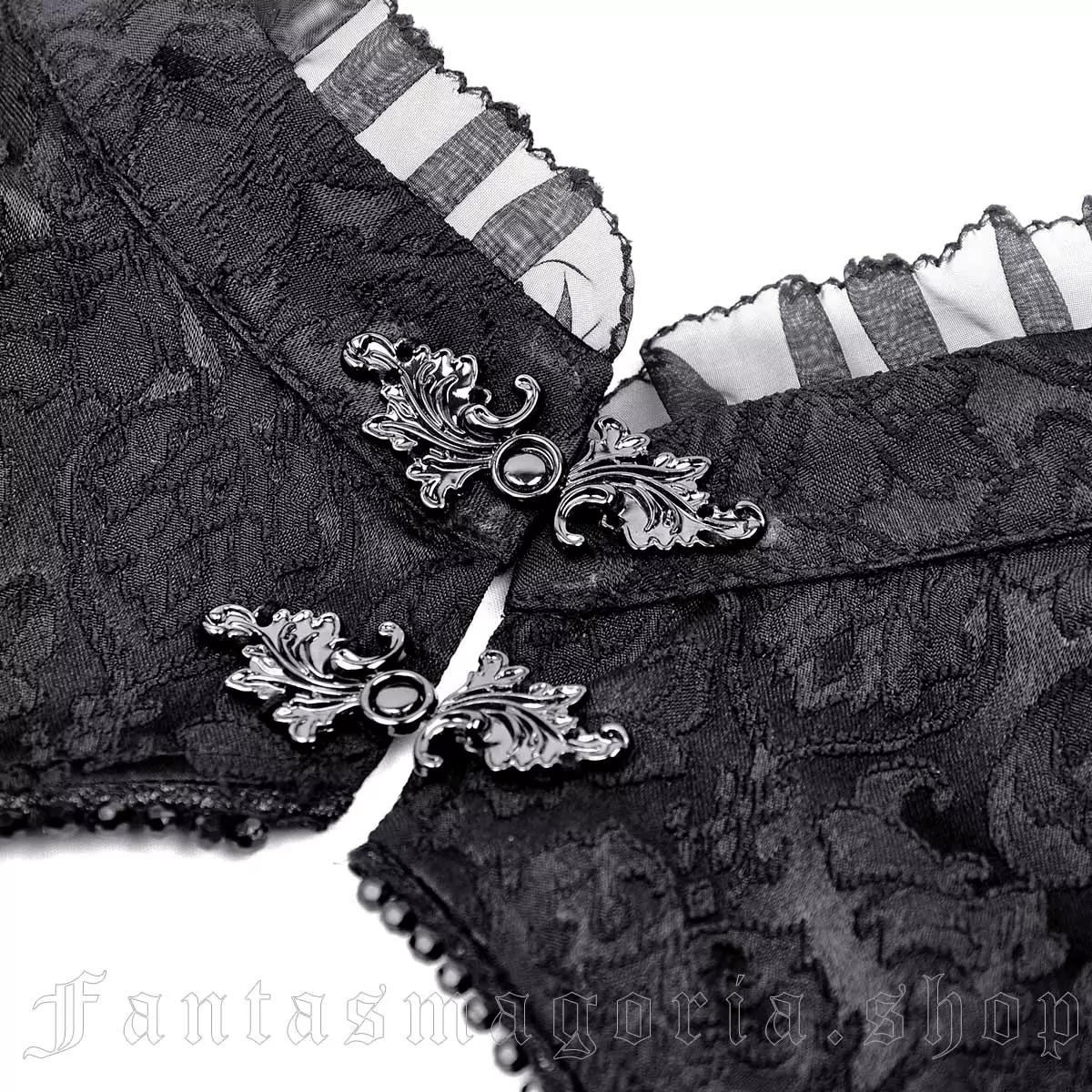 Dark in Love Dark Lyrics Corset Top - Image 5