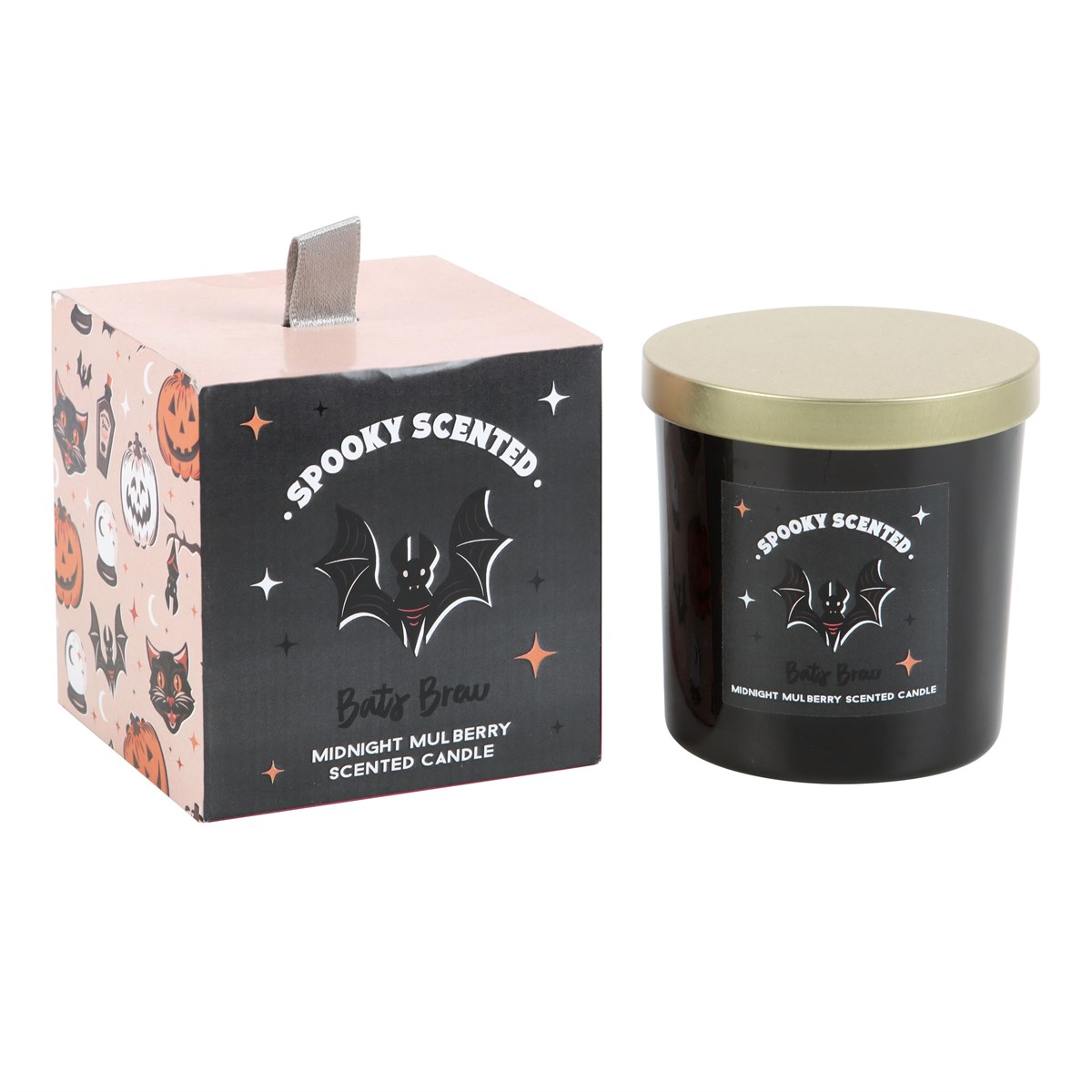 Spirit of Equinox Bats Brew Midnight Mulberry Candle - Image 2