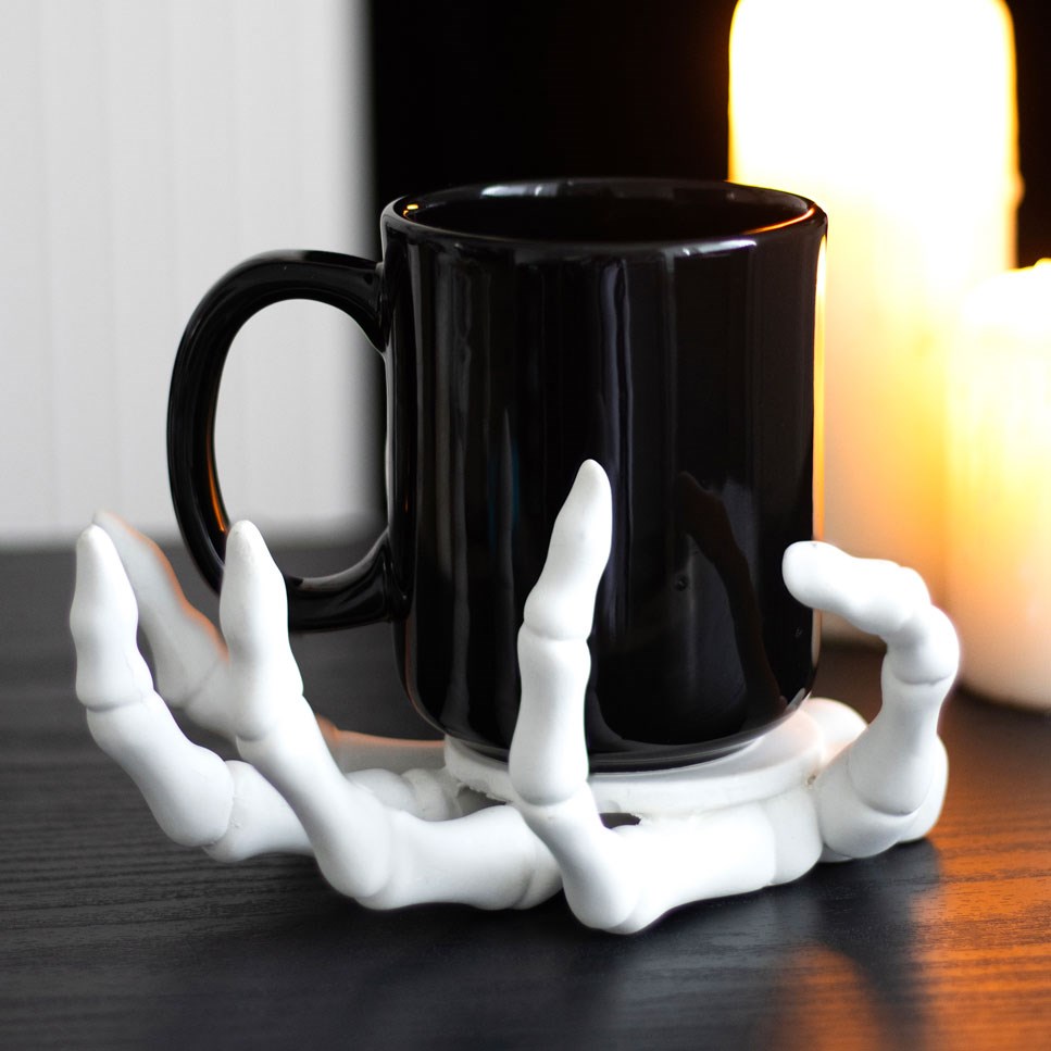 Spirit of Equinox Skeleton Hand Coaster and Candle Holder