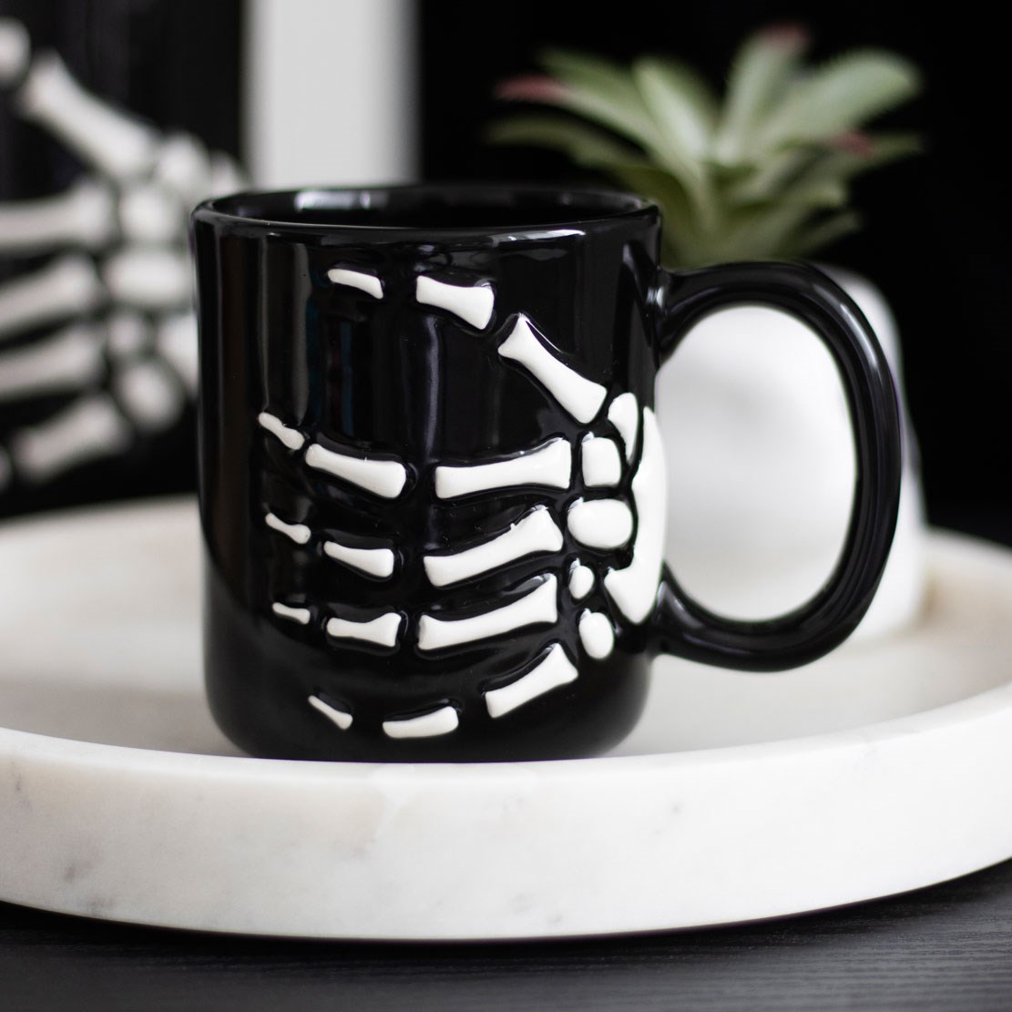 Spirit of Equinox Skeleton Hand Mug