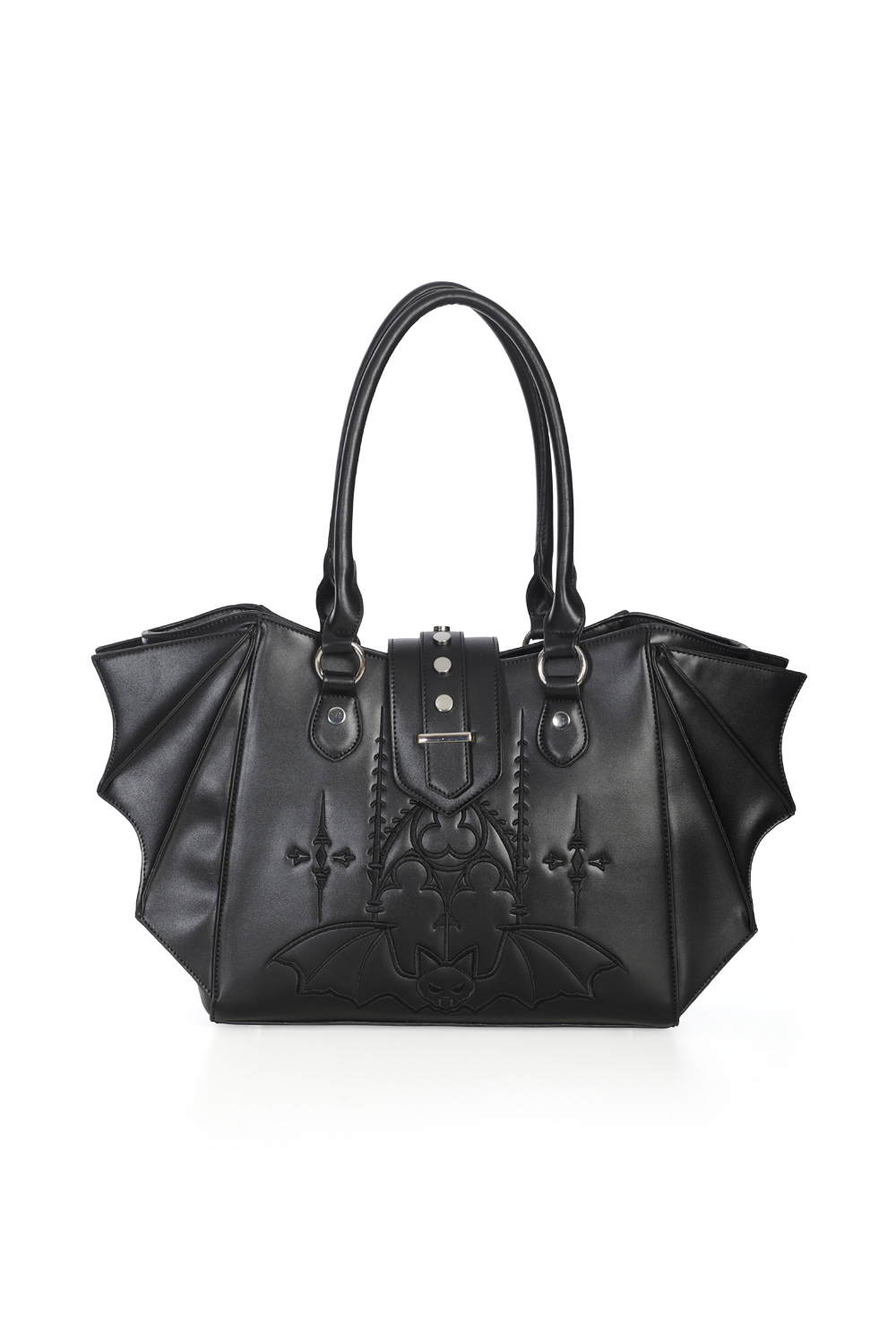 Banned Gothic Bat Tote Bag – Bild 3