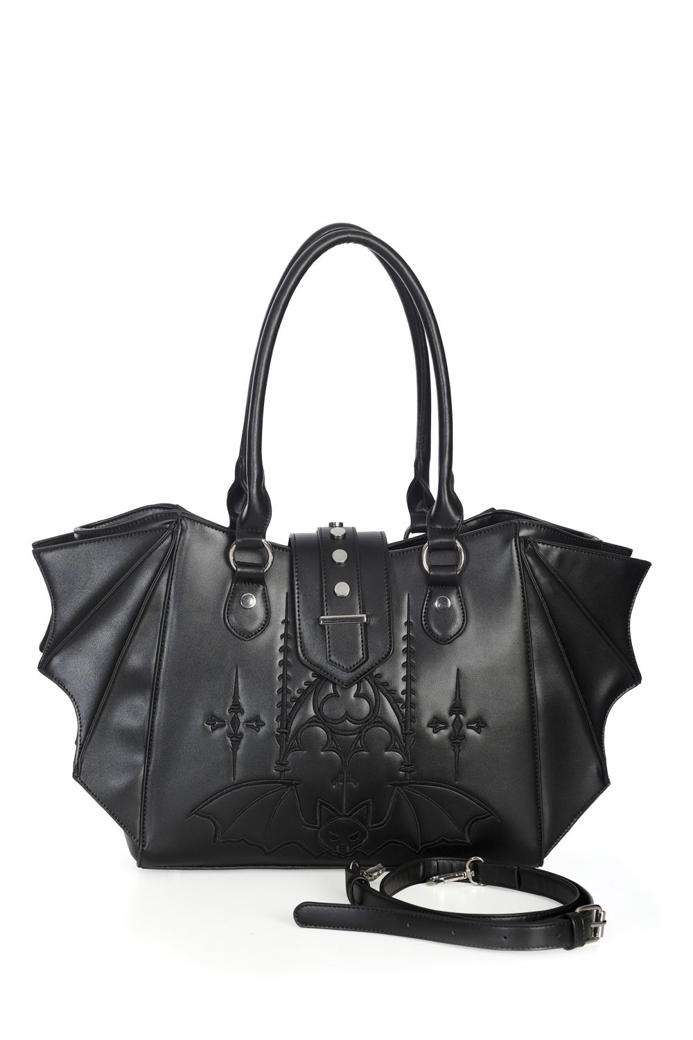 Banned Gothic Bat Tote Bag
