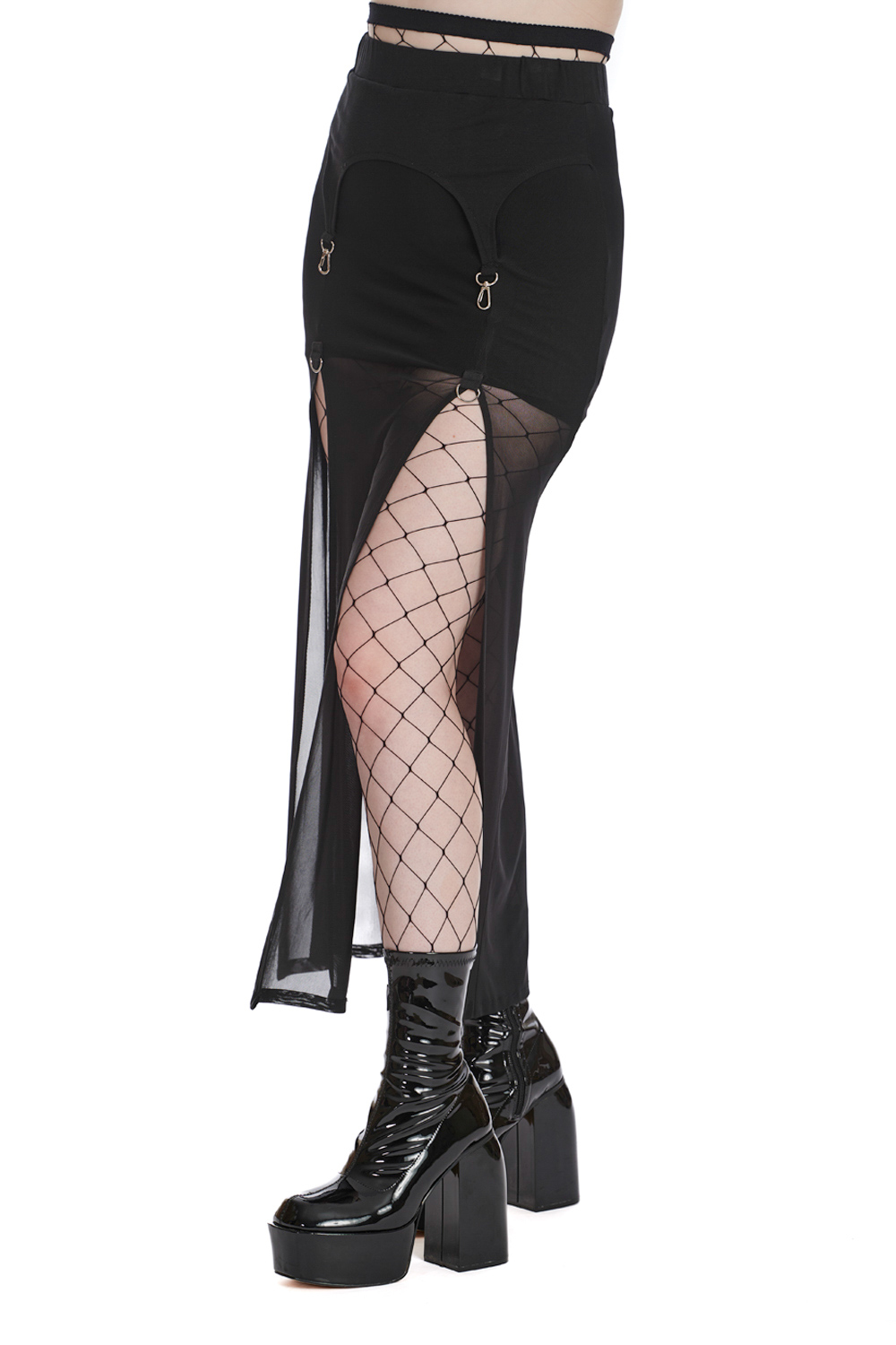 Banned Moody Melody Slit Skirt – Bild 3