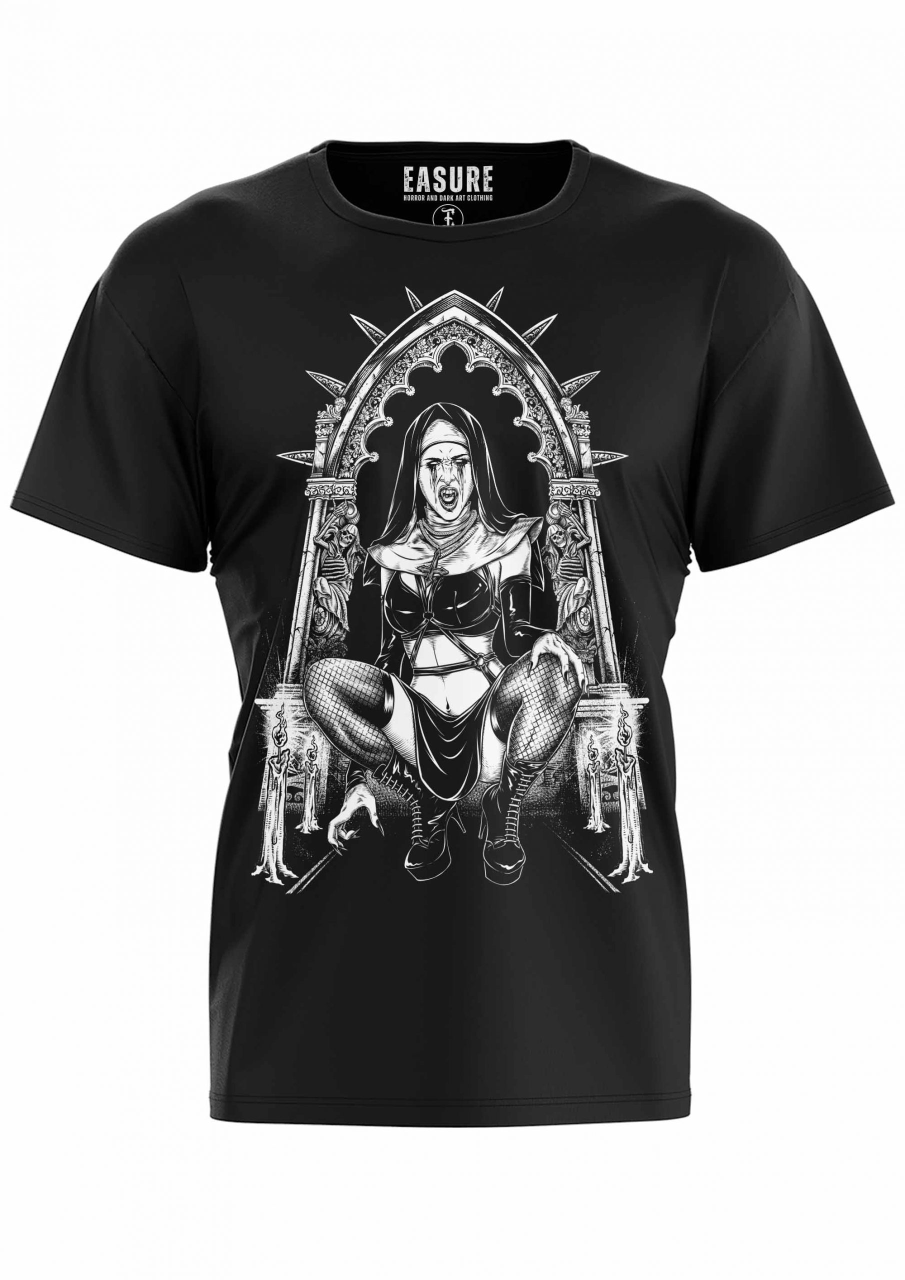 Easure Vampire Nun T-Shirt