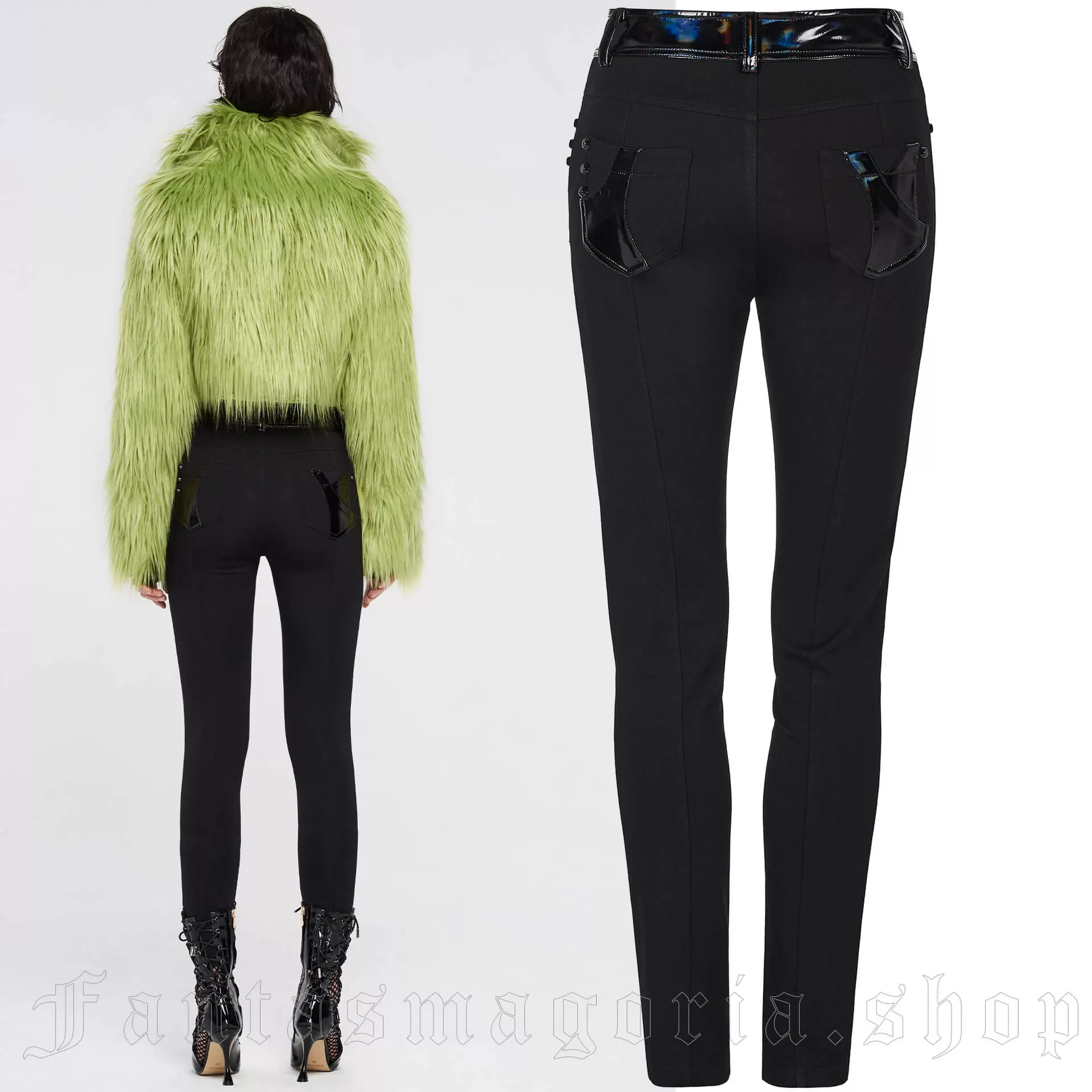 Punk Rave Toxine Trousers - Image 2