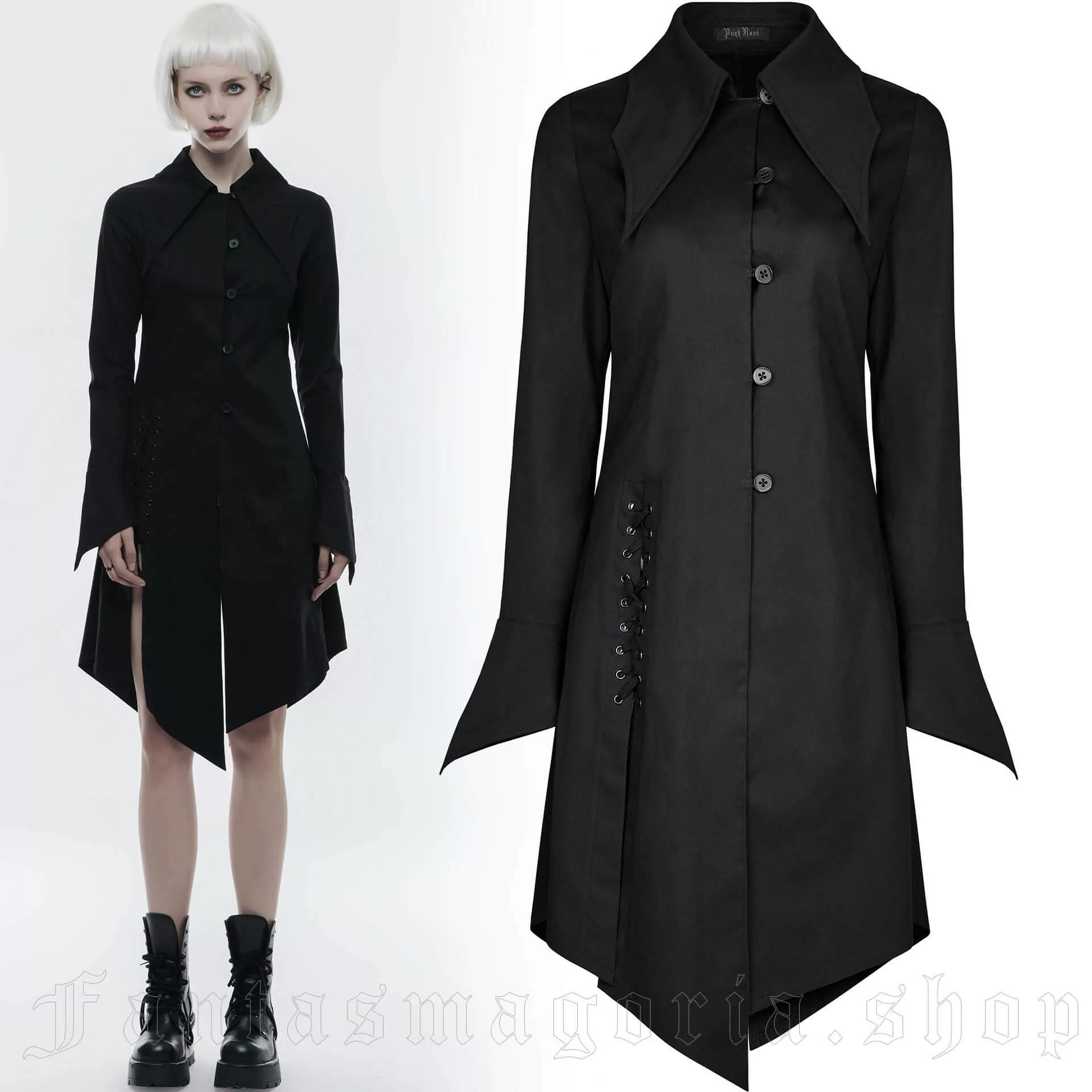 Punk Rave Vampire Bat Tunic