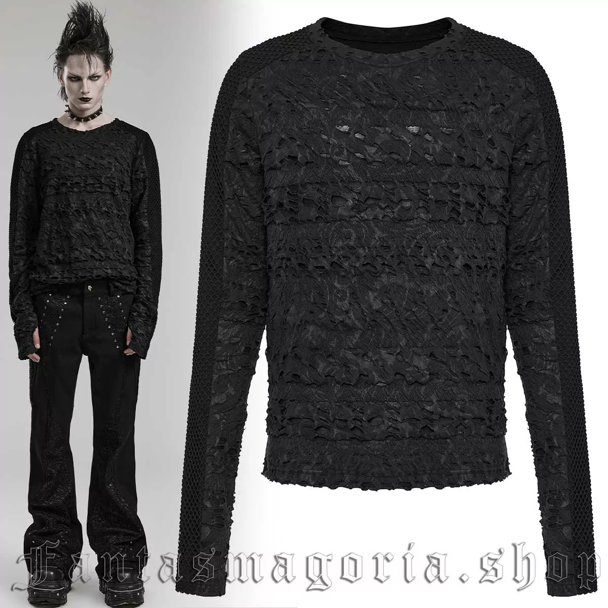 Punk Rave Dark Tribe Longsleeve