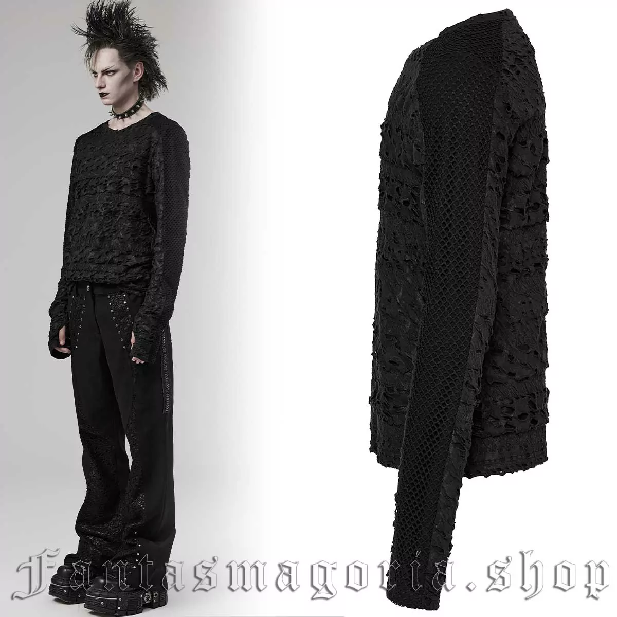 Punk Rave Dark Tribe Longsleeve - Image 3