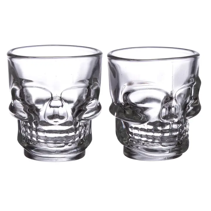 Set Totenkopf Schnapsglas (2 Stk.) - Image 2