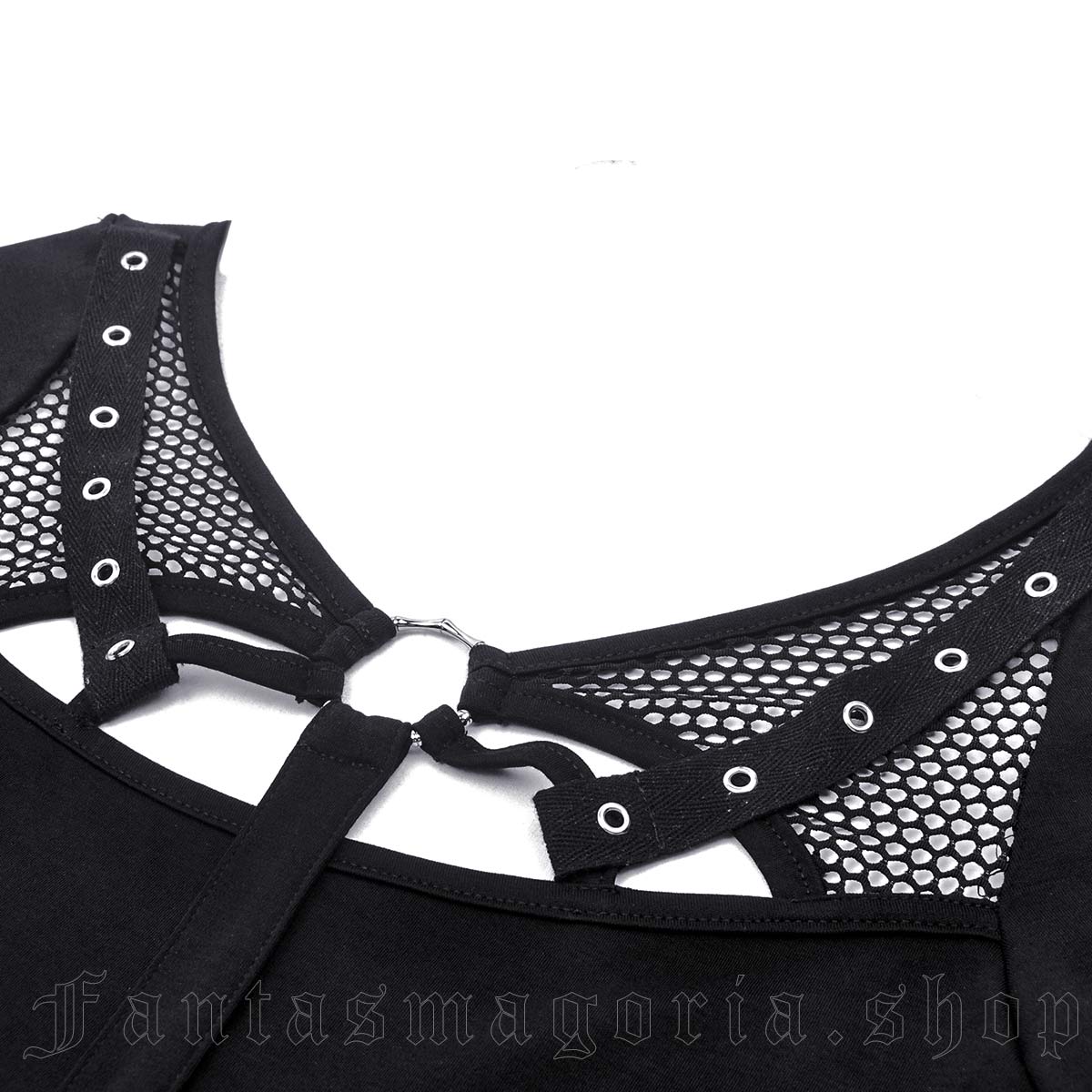 Dark in Love Techno Ninja Crop Top – Bild 4