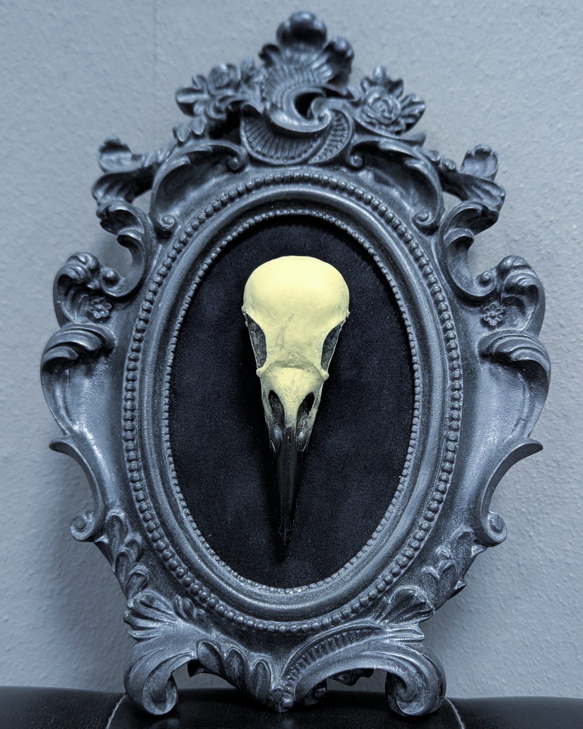 Mystery Creation Wanddekoration Rabenschädel