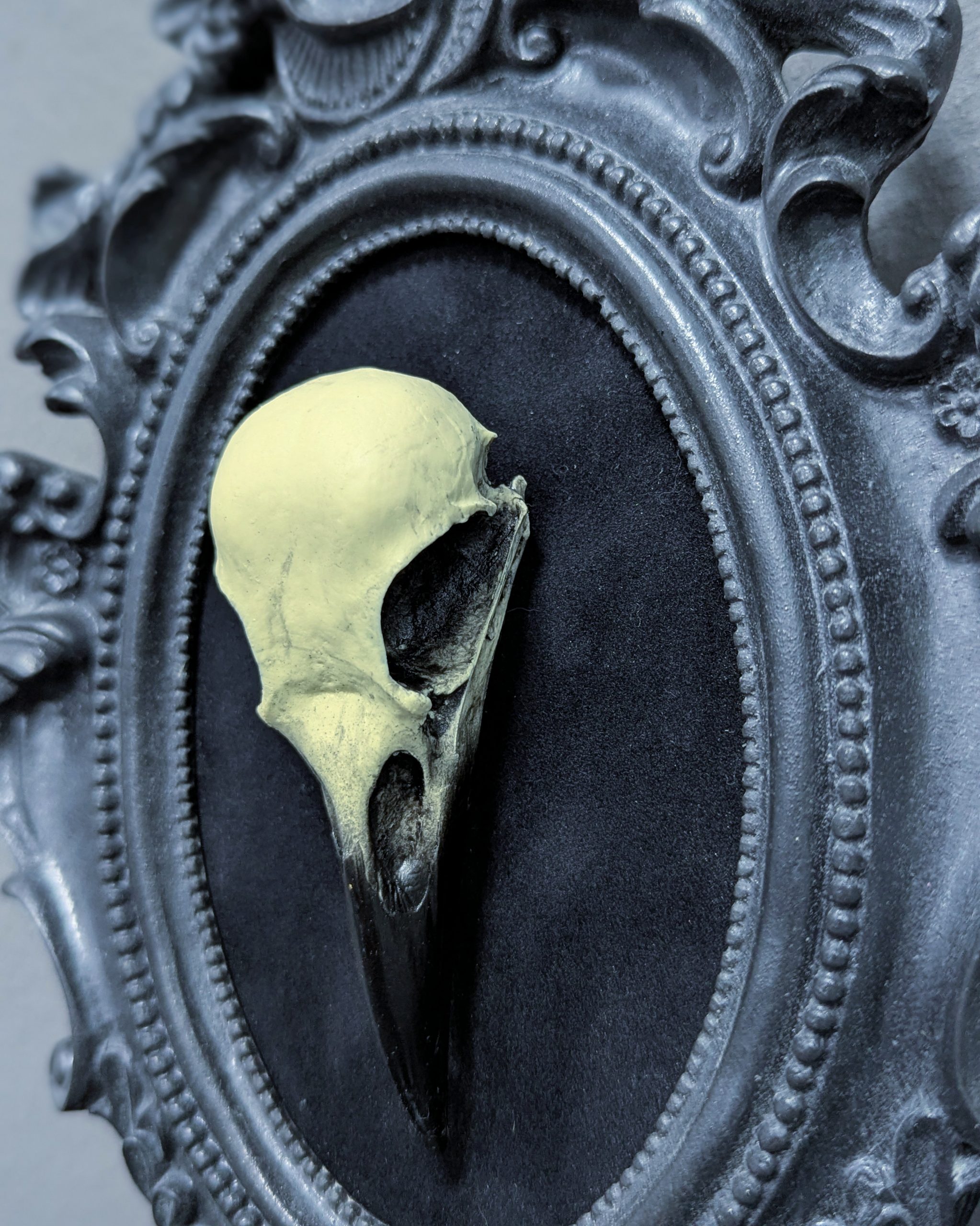 Mystery Creation Wanddekoration Rabenschädel – Bild 3