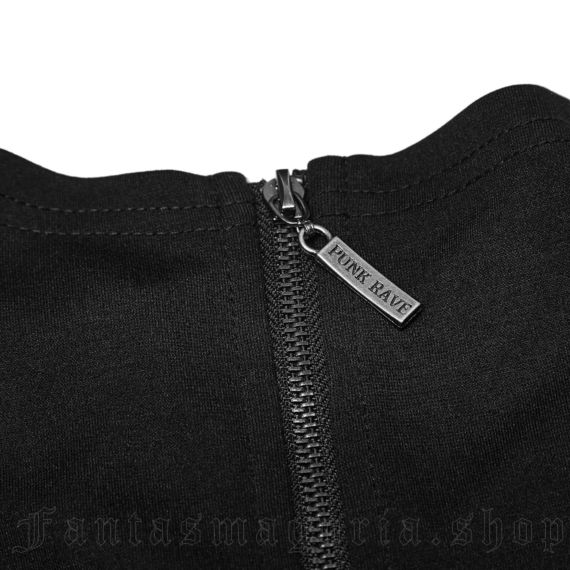 Punk Rave Black Pentagram Dress – Bild 7