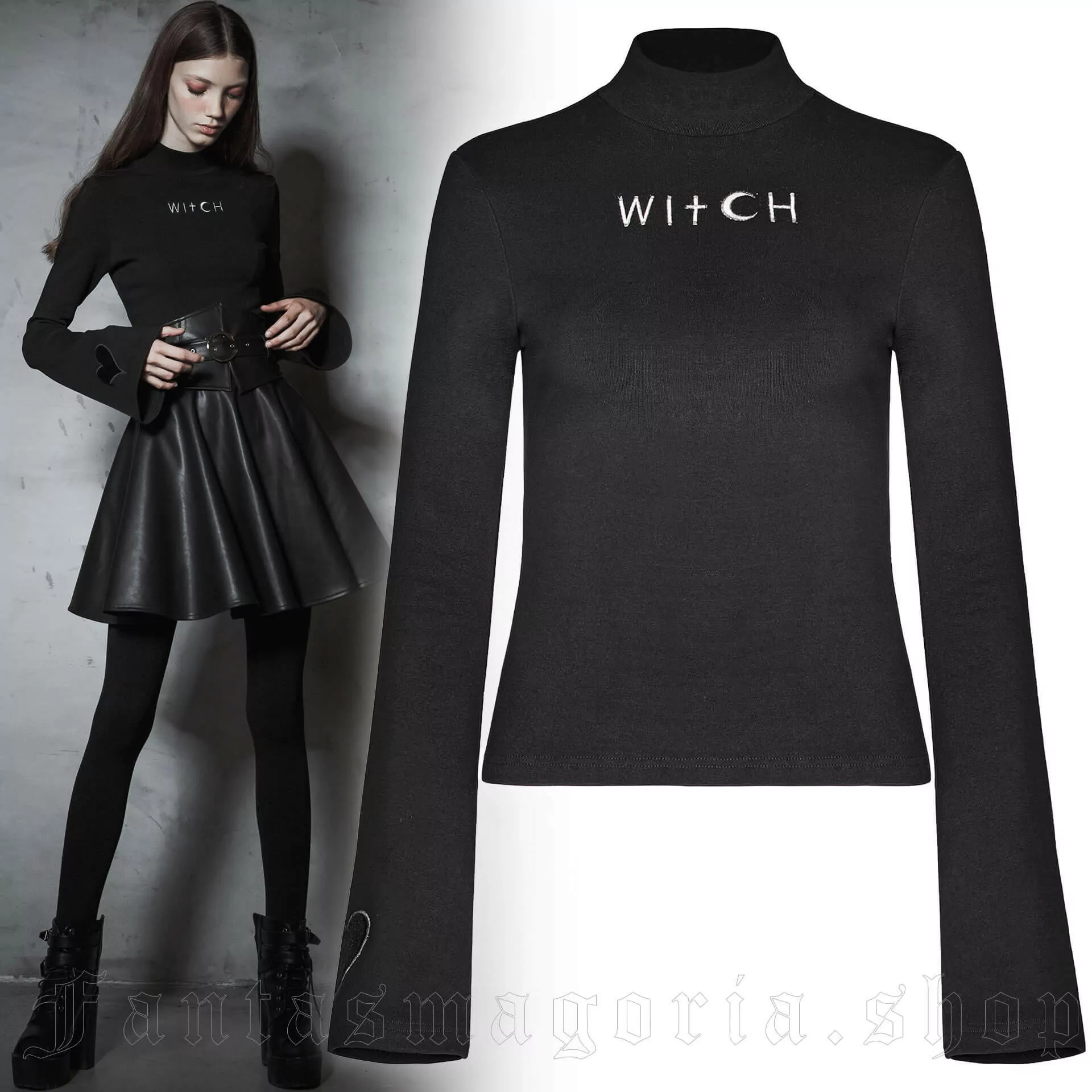 Punk Rave Witch Longsleeve