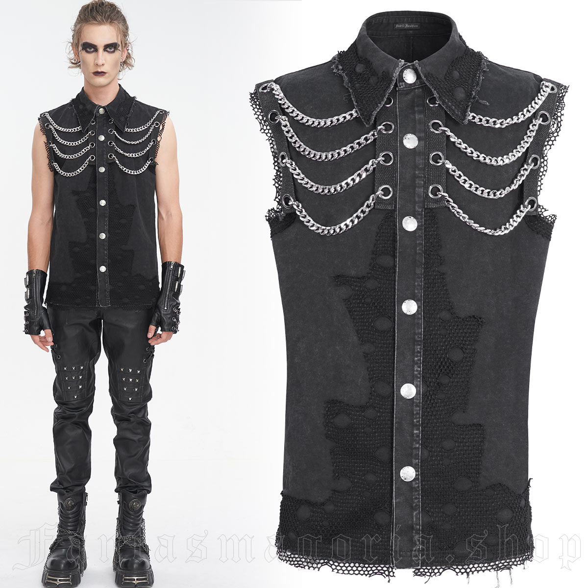 Devil Fashion Mad Nomad Waistcoat