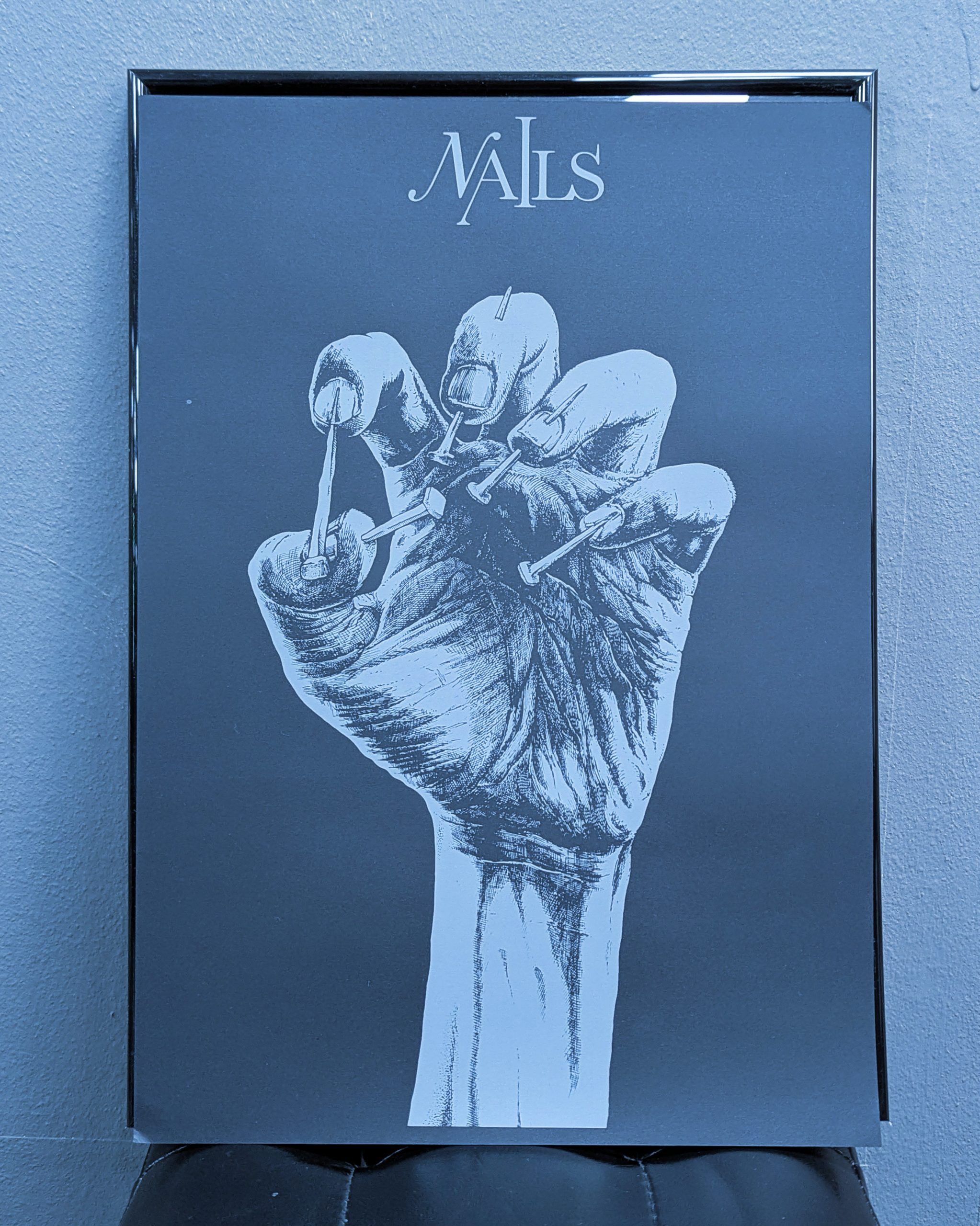 TODEATH Nails A3 Print