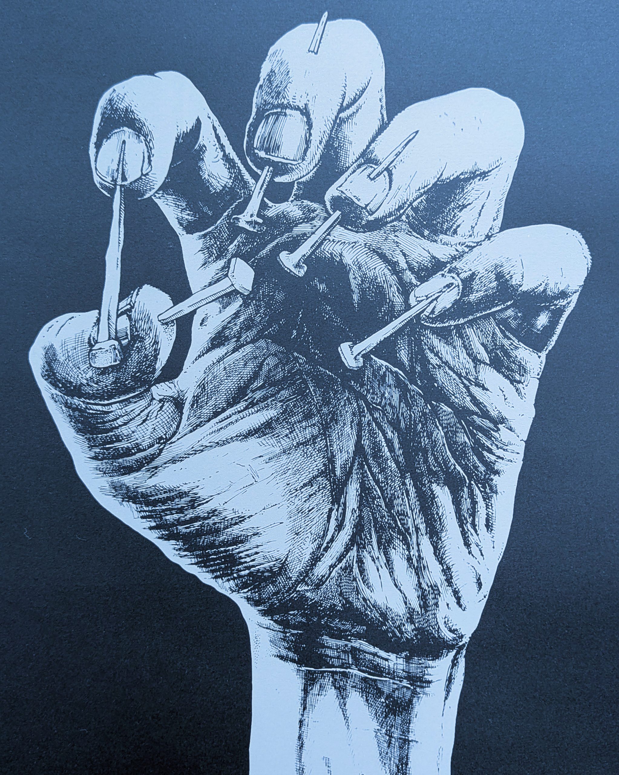 TODEATH Nails A3 Print – Bild 2