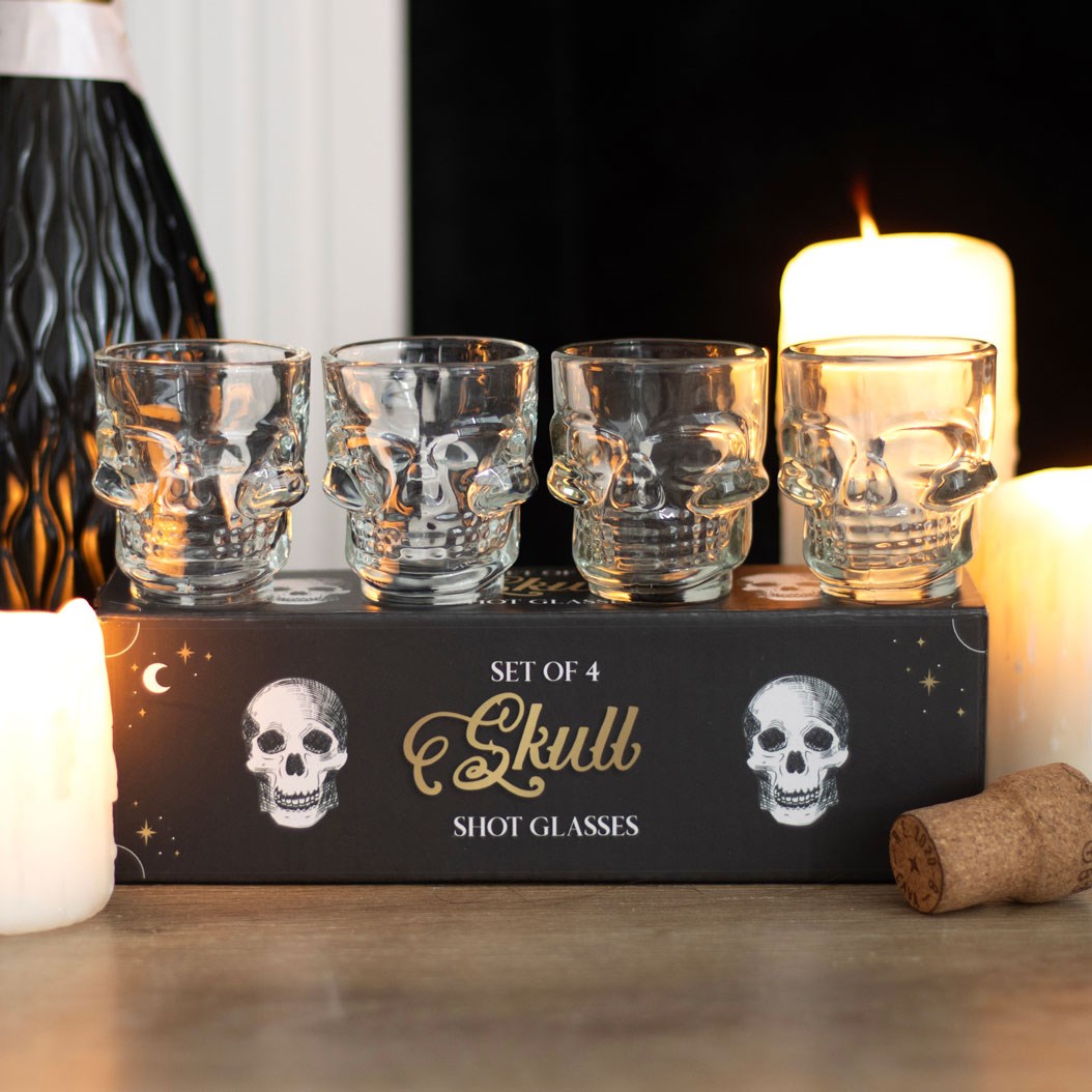 Spirit of Equinox Skull Shot Glasses (4 Stk.)