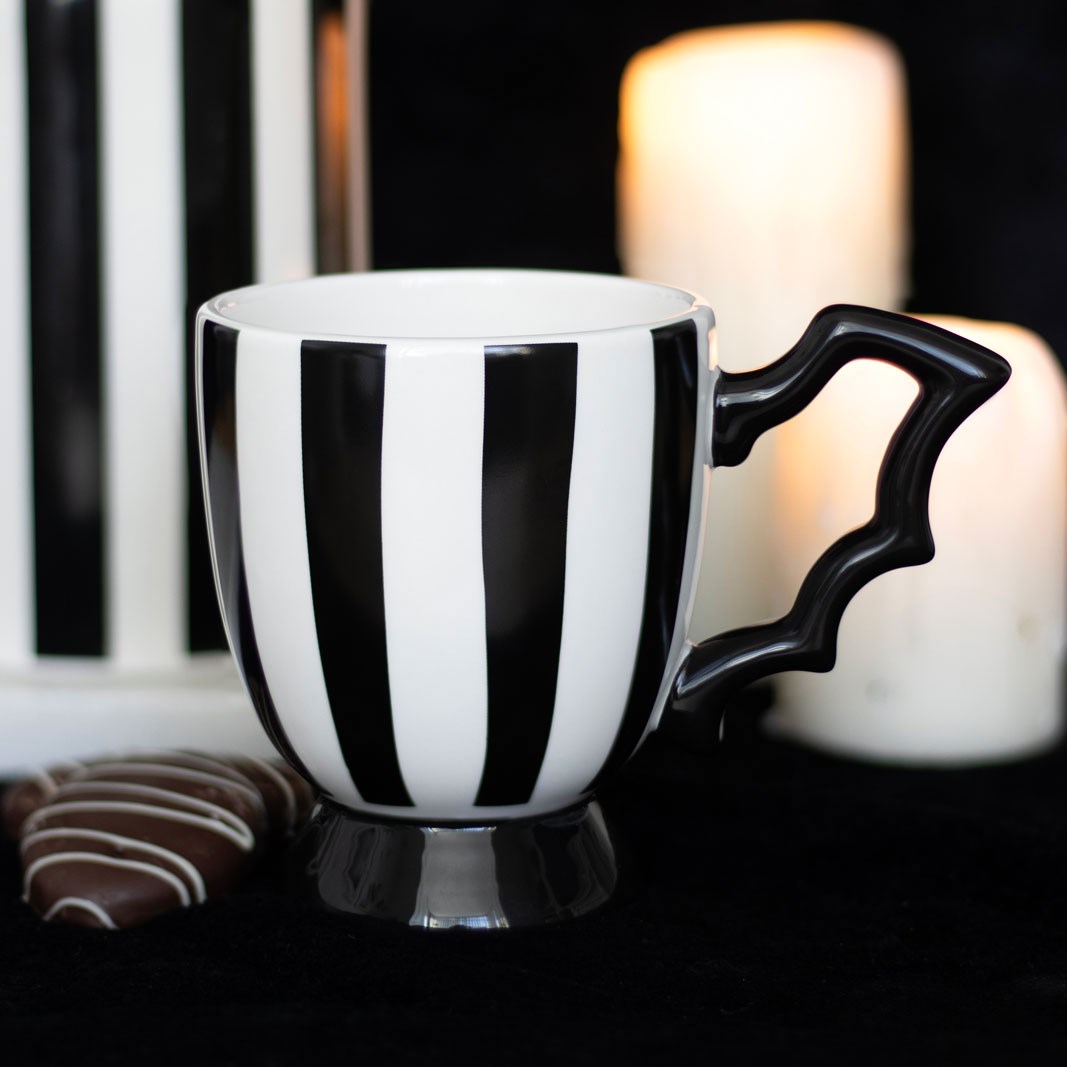 Spirit of Equinox Striped Bat Wing Mug