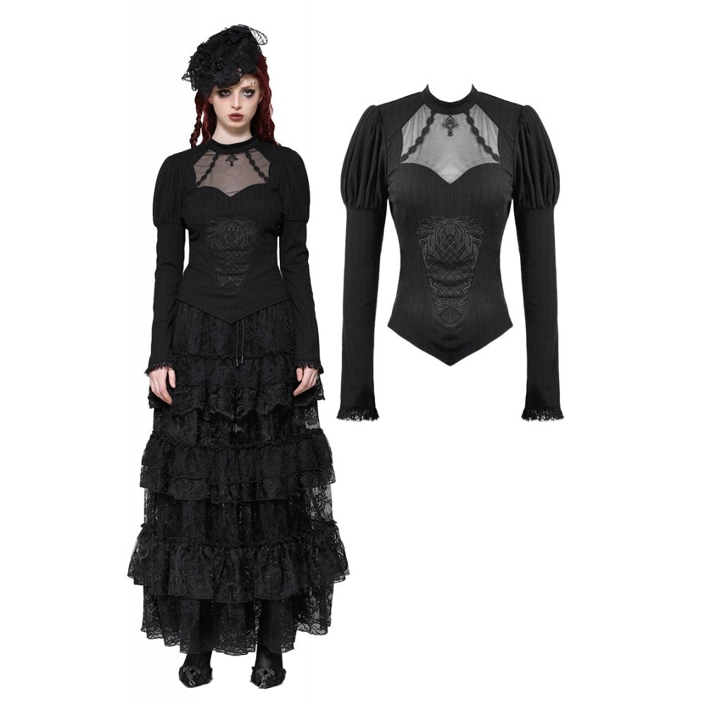 Dark in Love Avalon Puff Sleeve Shirt