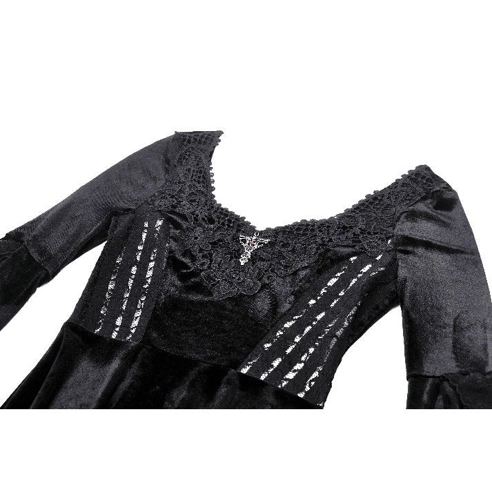 Dark in Love Petricka Velvet Dress – Bild 5