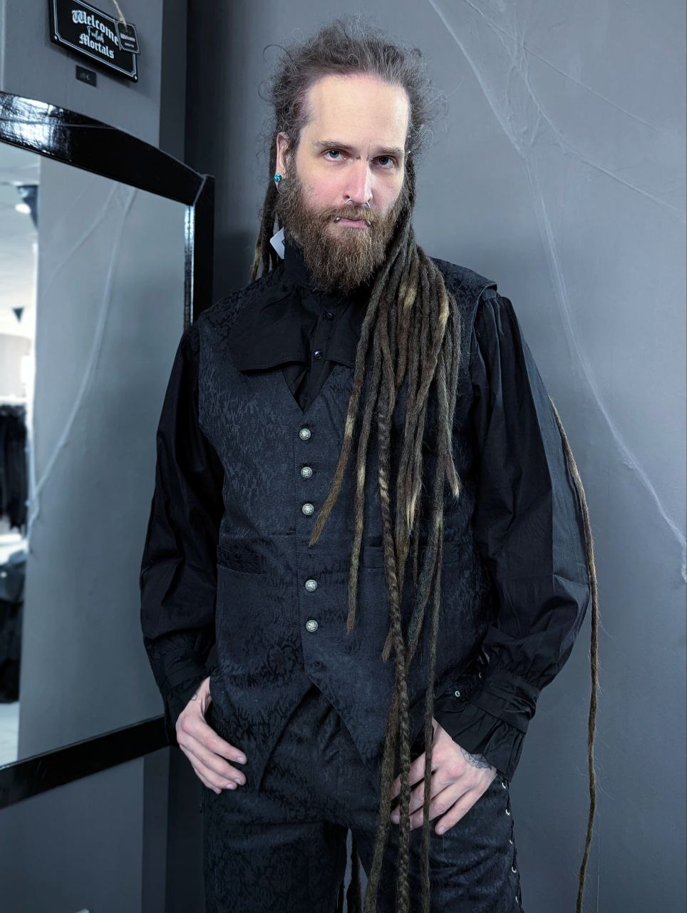 Ambrose Brocade Waistcoat - Image 2