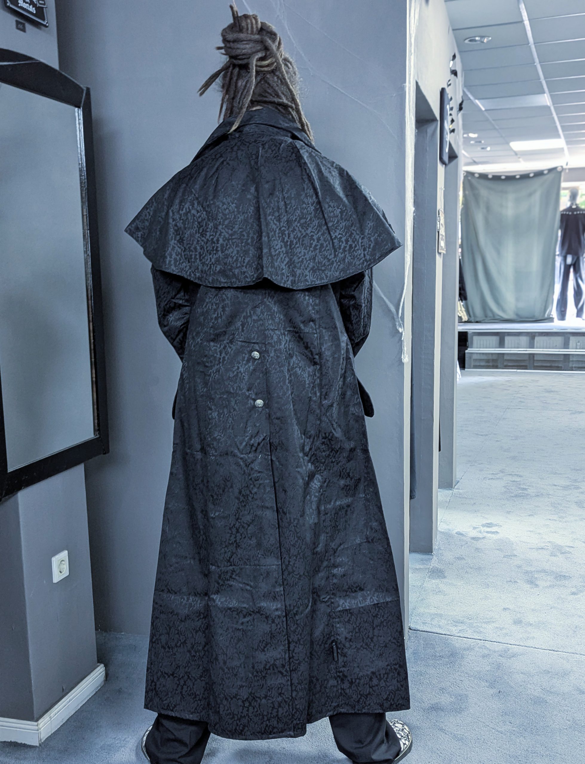 Archibald Jacquard Long Coat - Image 2