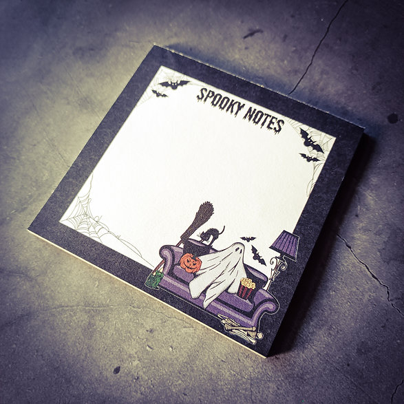 Dunkle.Seelen.Liebe Notizblock Spooky Coziness klein – Bild 2