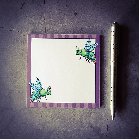 Dunkle.Seelen.Liebe Notizblock Zombee klein