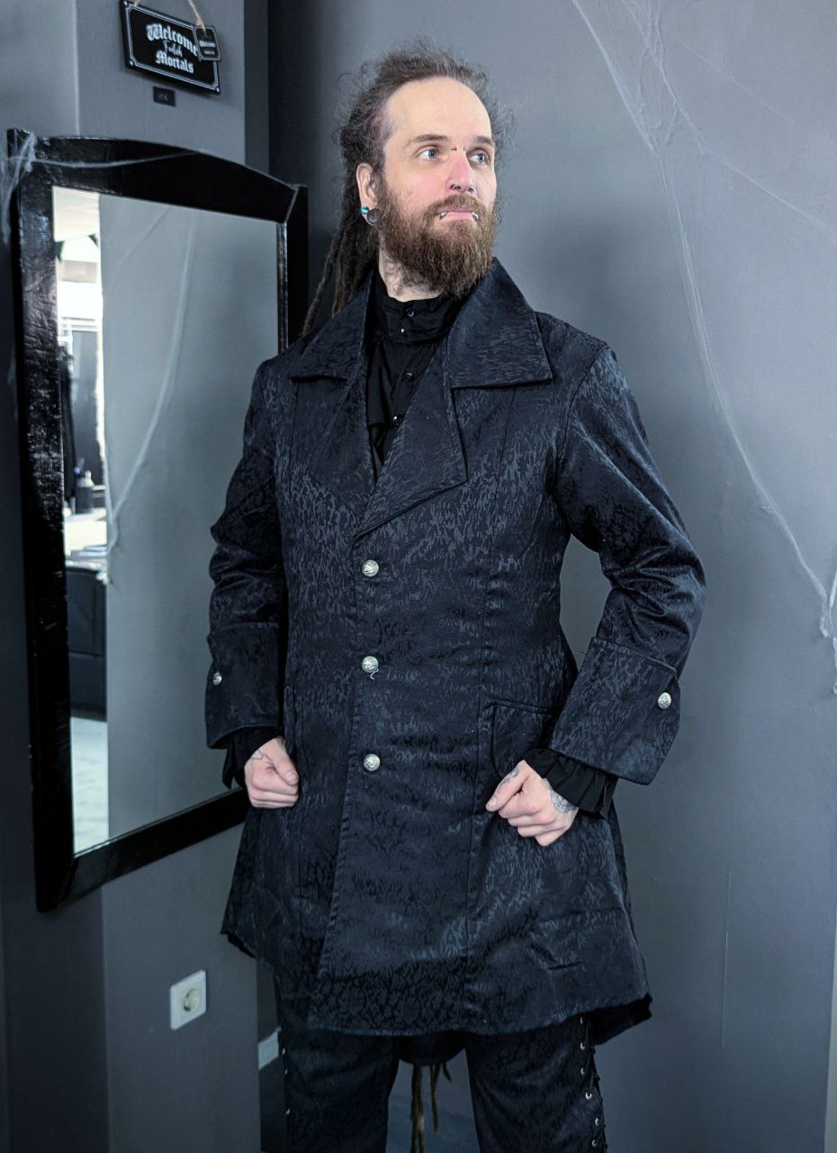 Newton Jacquard Frock Coat