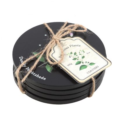 Poisonous Plants Coaster Set (4 Stk.) - Image 2