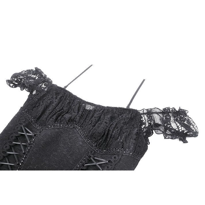 Dark in Love Keliah Vokuhila Lace Dress – Bild 8