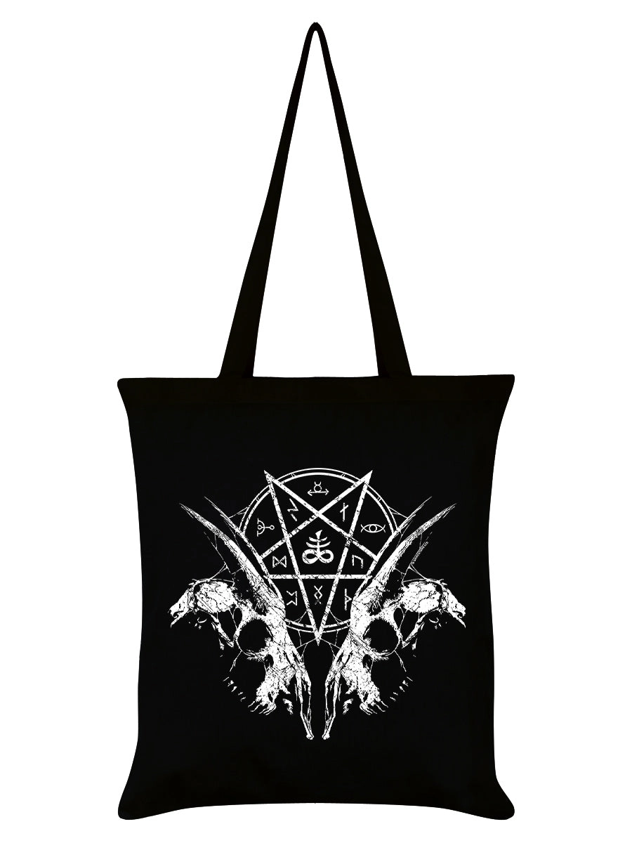 Goat Skull Tote Bag