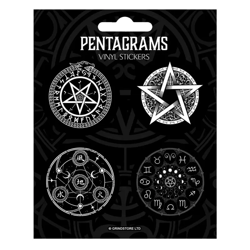 Pentagram Sticker Set