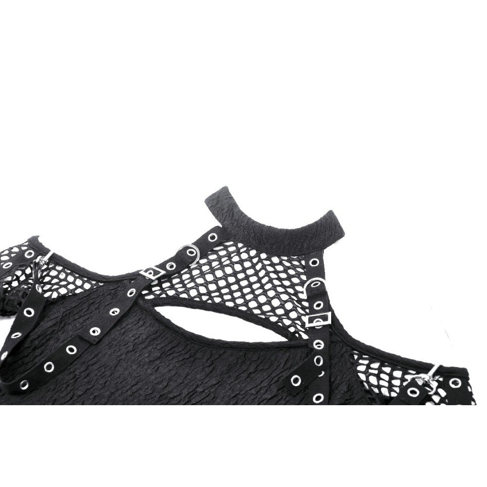 Dark in Love Kadin Off Shoulder Shirt – Bild 8