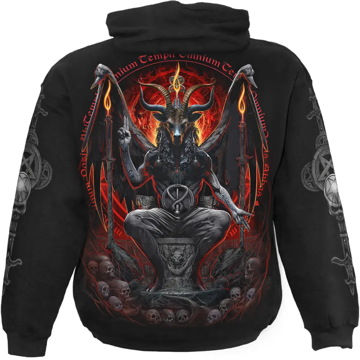 Spiral Baphomet Hoodie – Bild 2