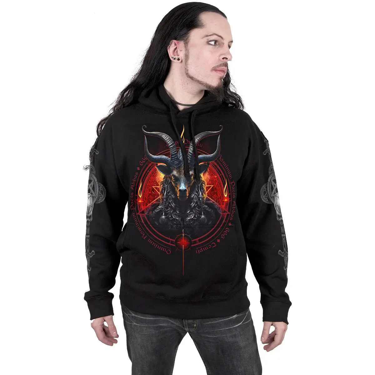 Spiral Baphomet Hoodie – Bild 3