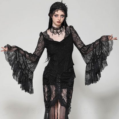 Dark In Love Lilith's Lace Shirt - Image 3