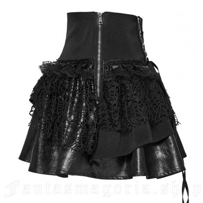 Punk Rave Rogue Doll Mini Skirt – Bild 3
