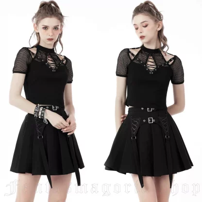 Dark in Love Techno Trap Top – Bild 3