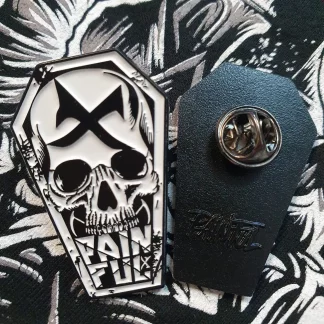 Painful Coffin Pin