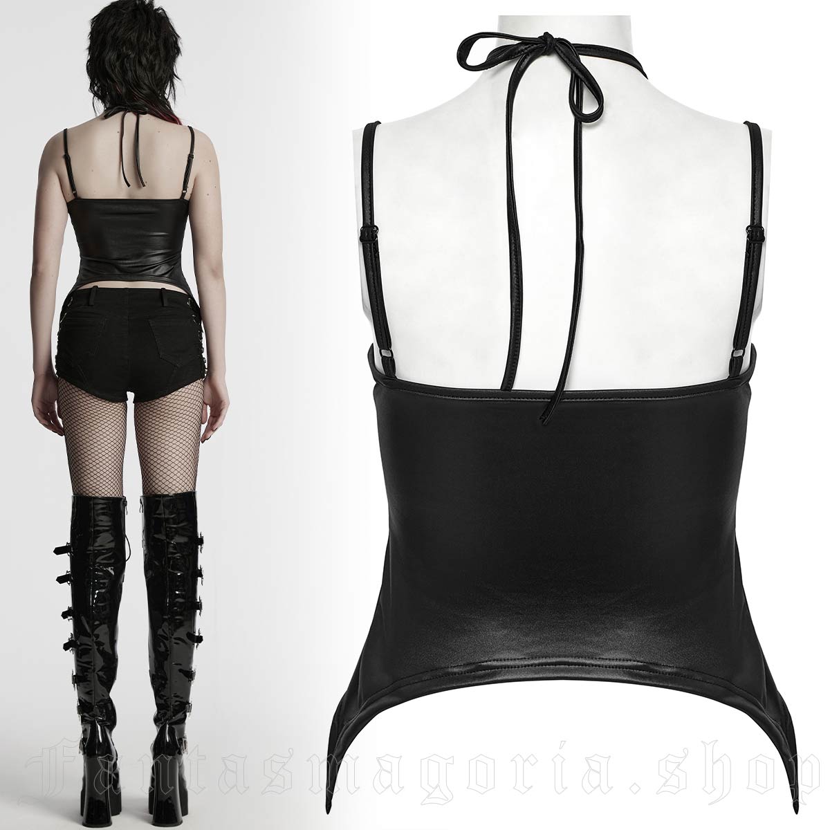 Punk Rave Katana Strappy Top - Image 2