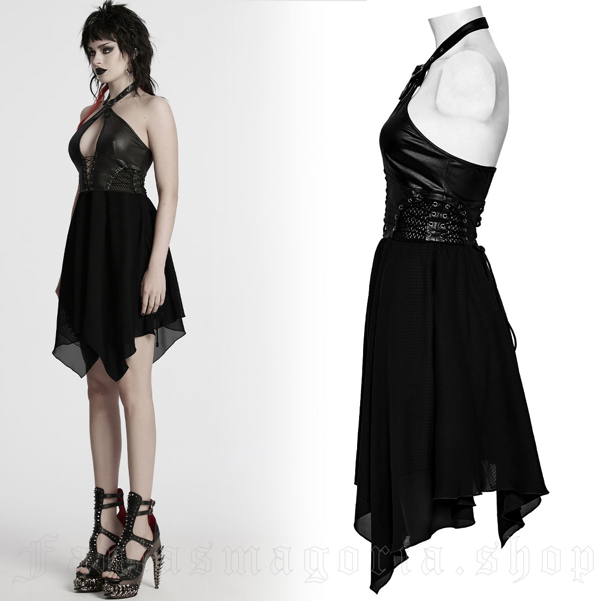Punk Rave Silent Enigma Dress – Bild 3