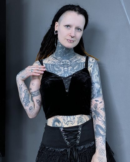 Collectif Xia Velvet Top